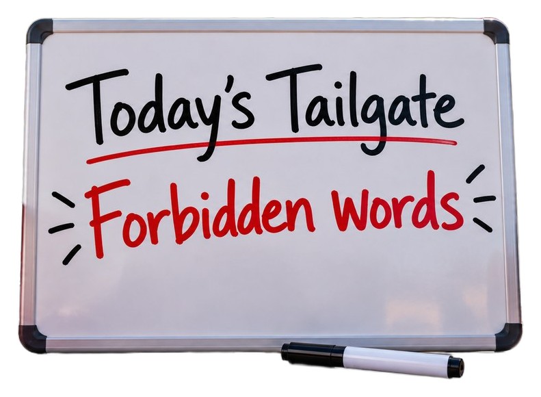 Forbidden words