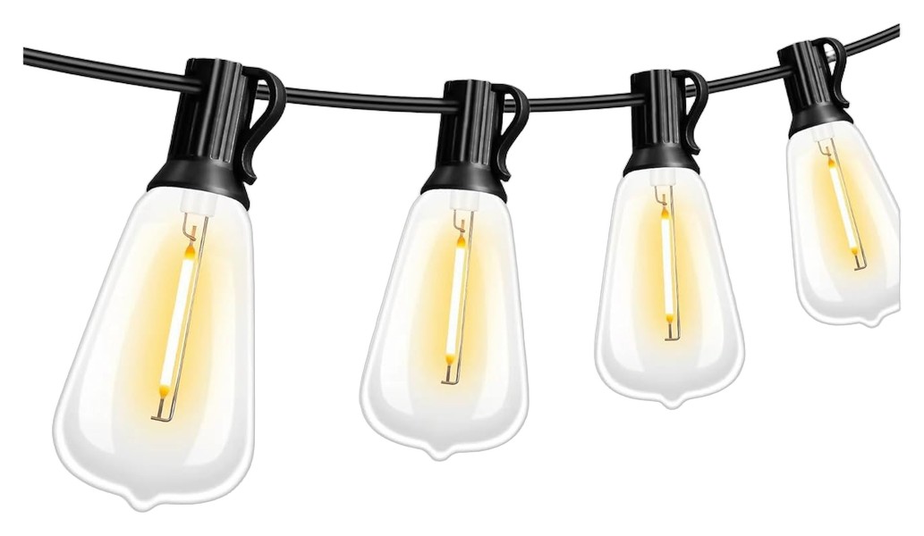 Canopy string lights