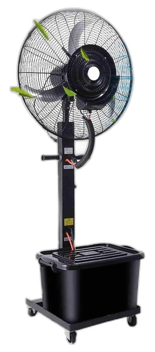 Commercial misting fan