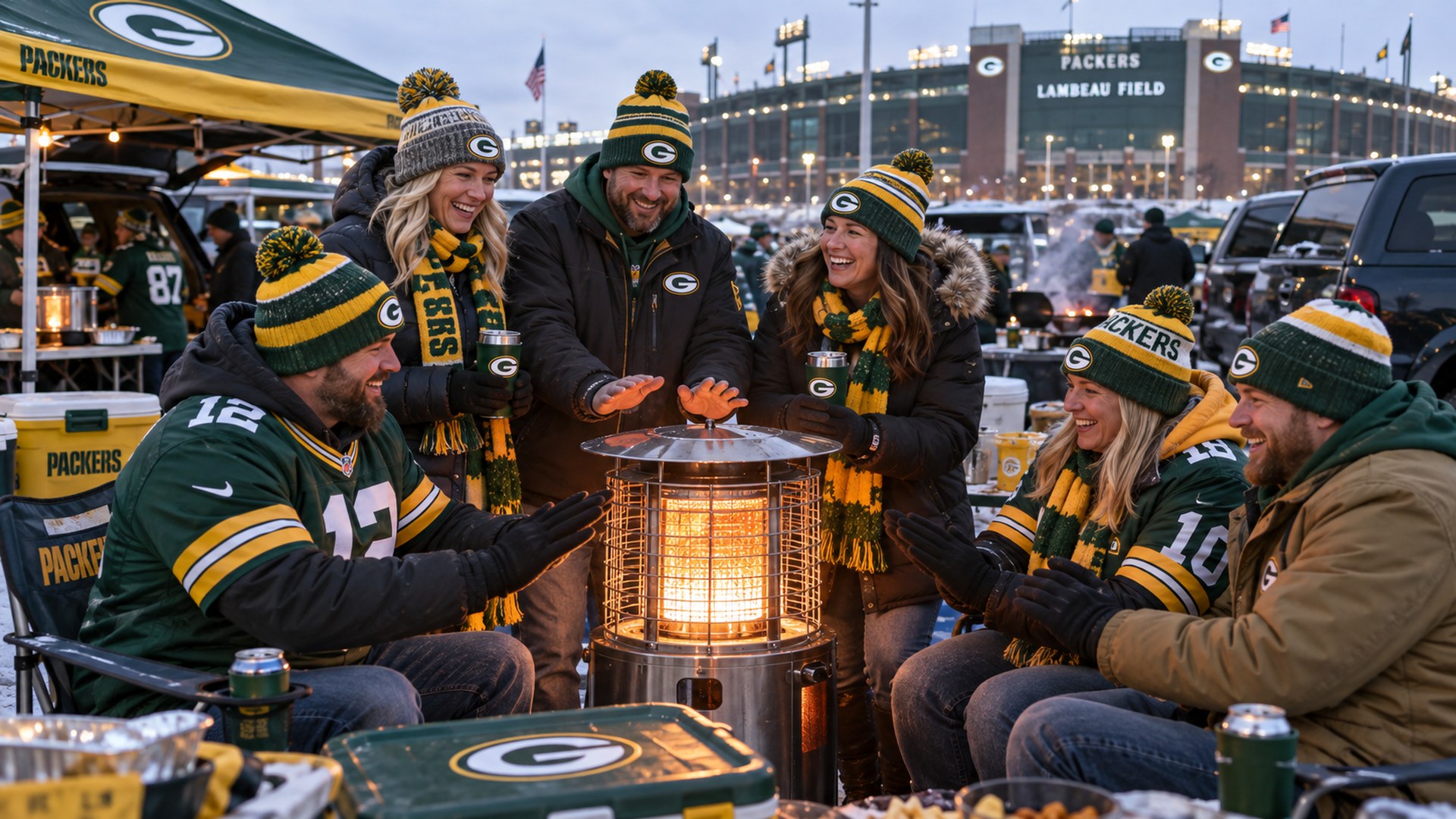 Warm people, not a sealed tent