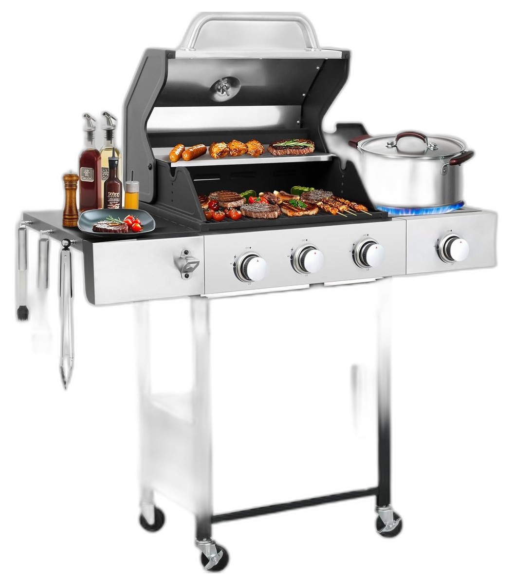 Propane stand grill