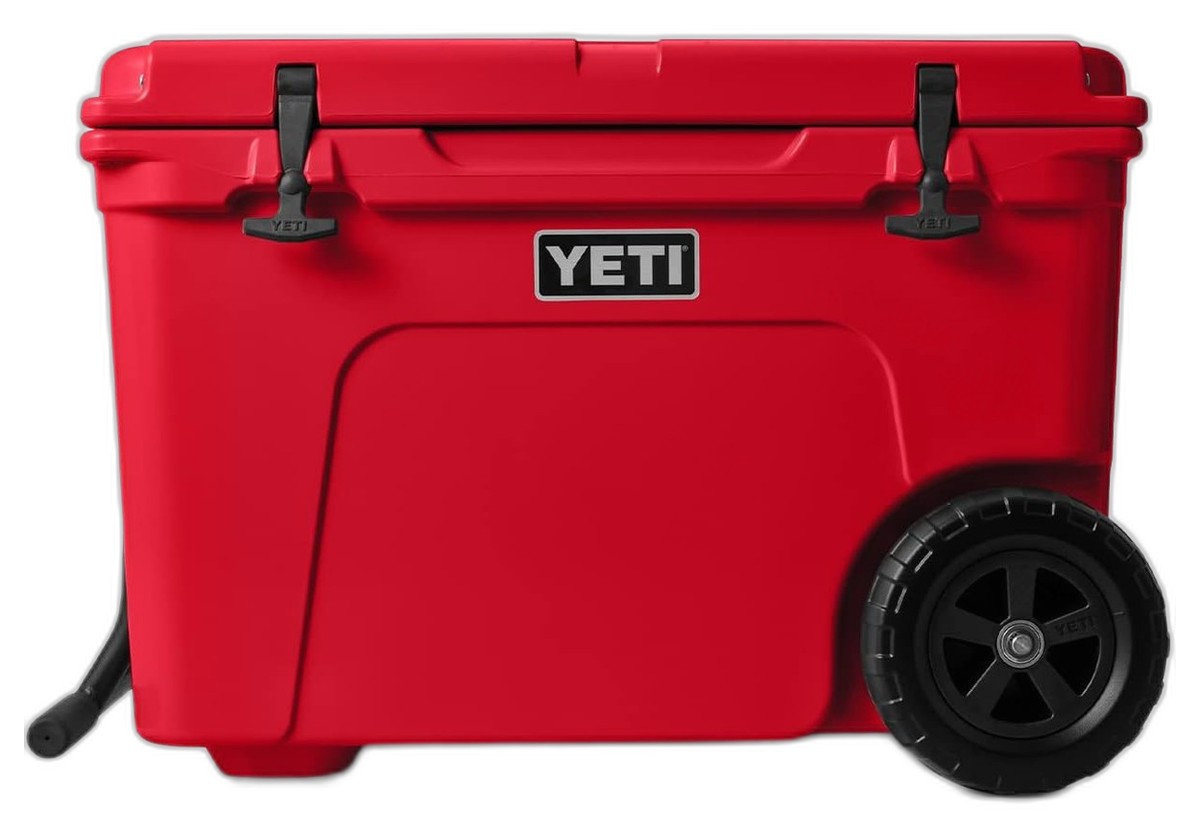 Roto mold wheeled cooler