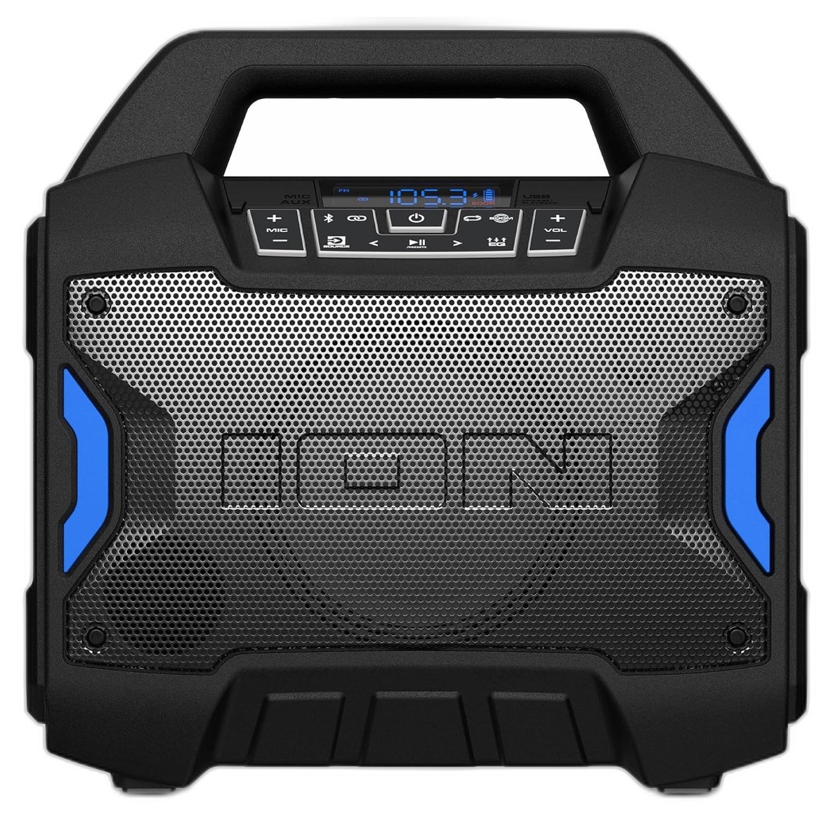 Tabletop portable speaker