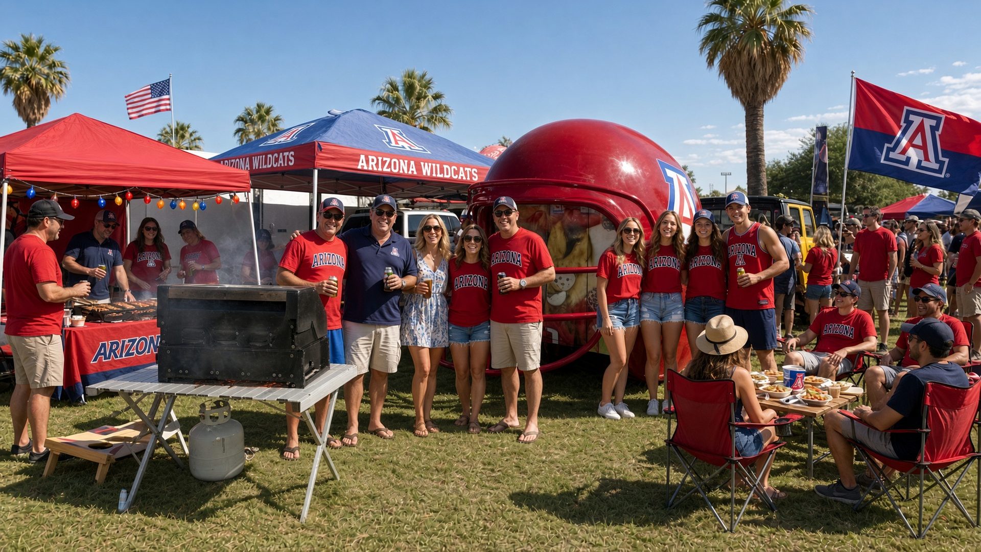 Arizona football tailgate at Casino Del Sol Stadium · Tucson, AZ