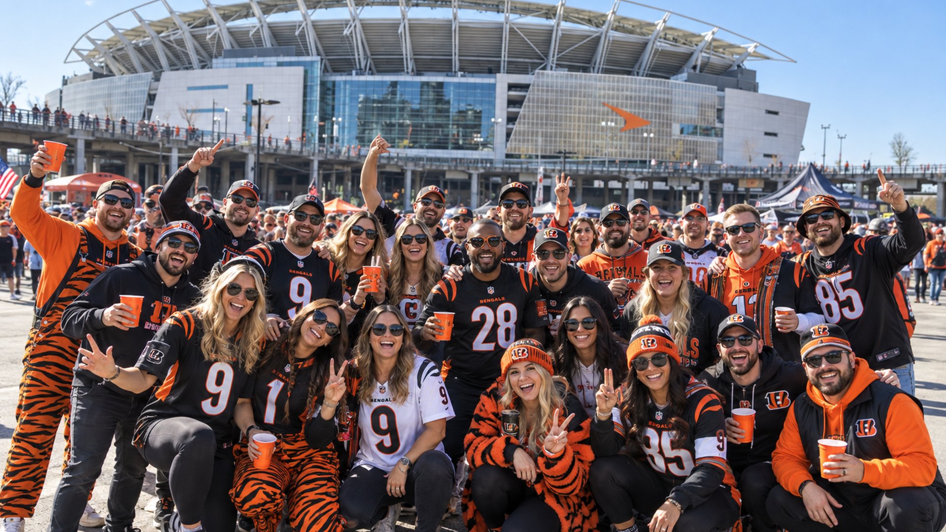 Bengals football tailgate at Paycor Stadium · Cincinnati, OH