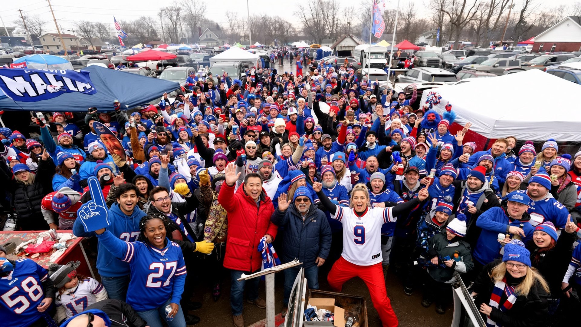 Bills football tailgate at Highmark Stadium · Orchard Park, NY