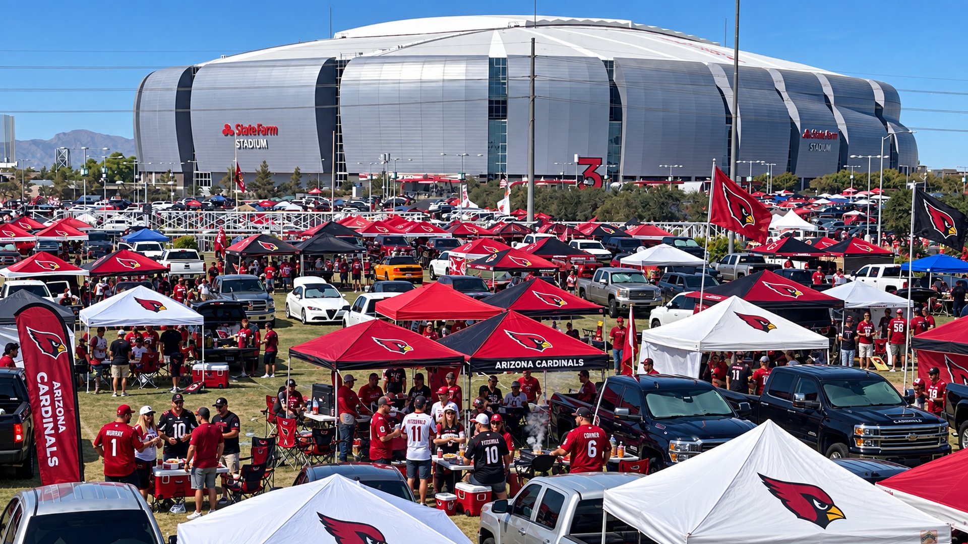 Cardinals football tailgate at State Farm Stadium · Glendale, AZ