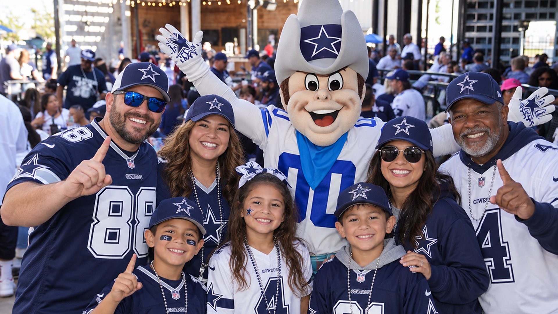 Cowboys football tailgate at AT&T Stadium · Arlington, TX