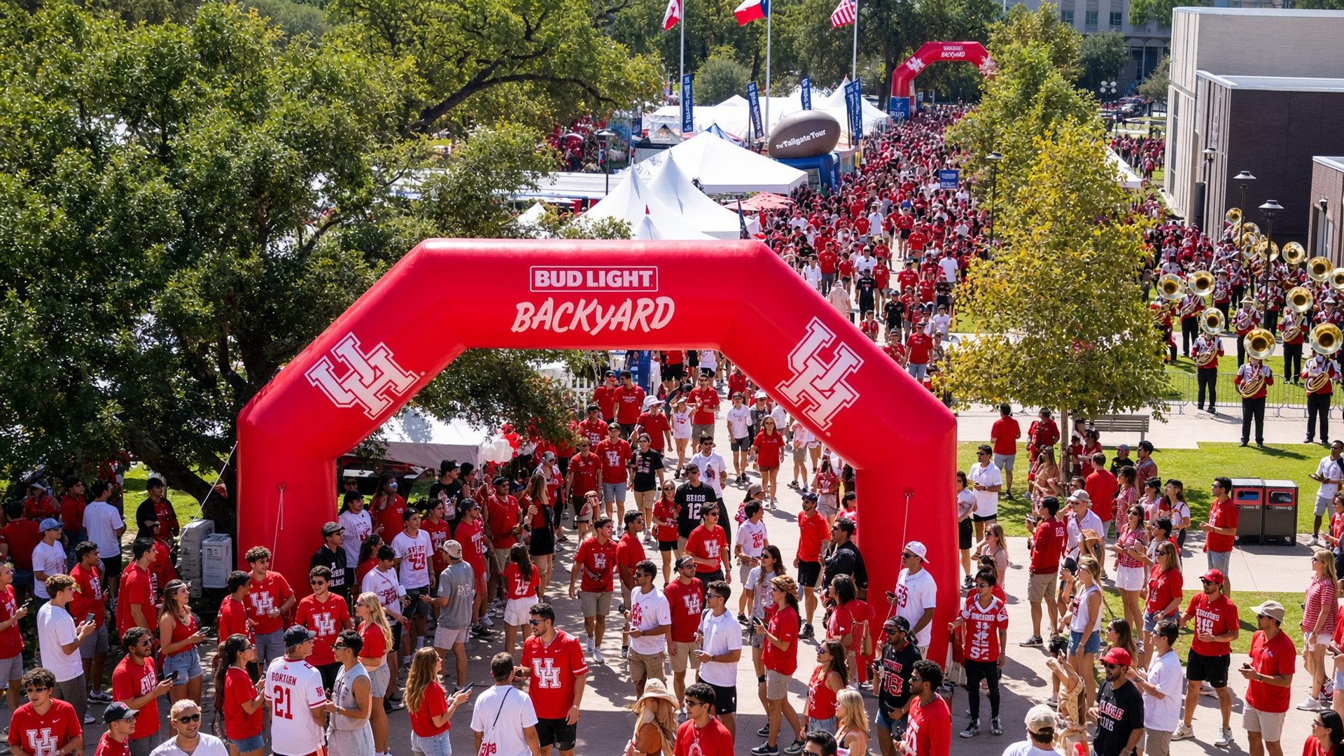 Houston football tailgate at TDECU Stadium · Houston, TX