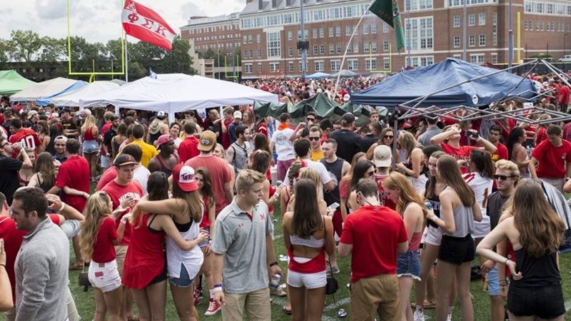 Maryland football tailgate at SECU Stadium · College Park, MD