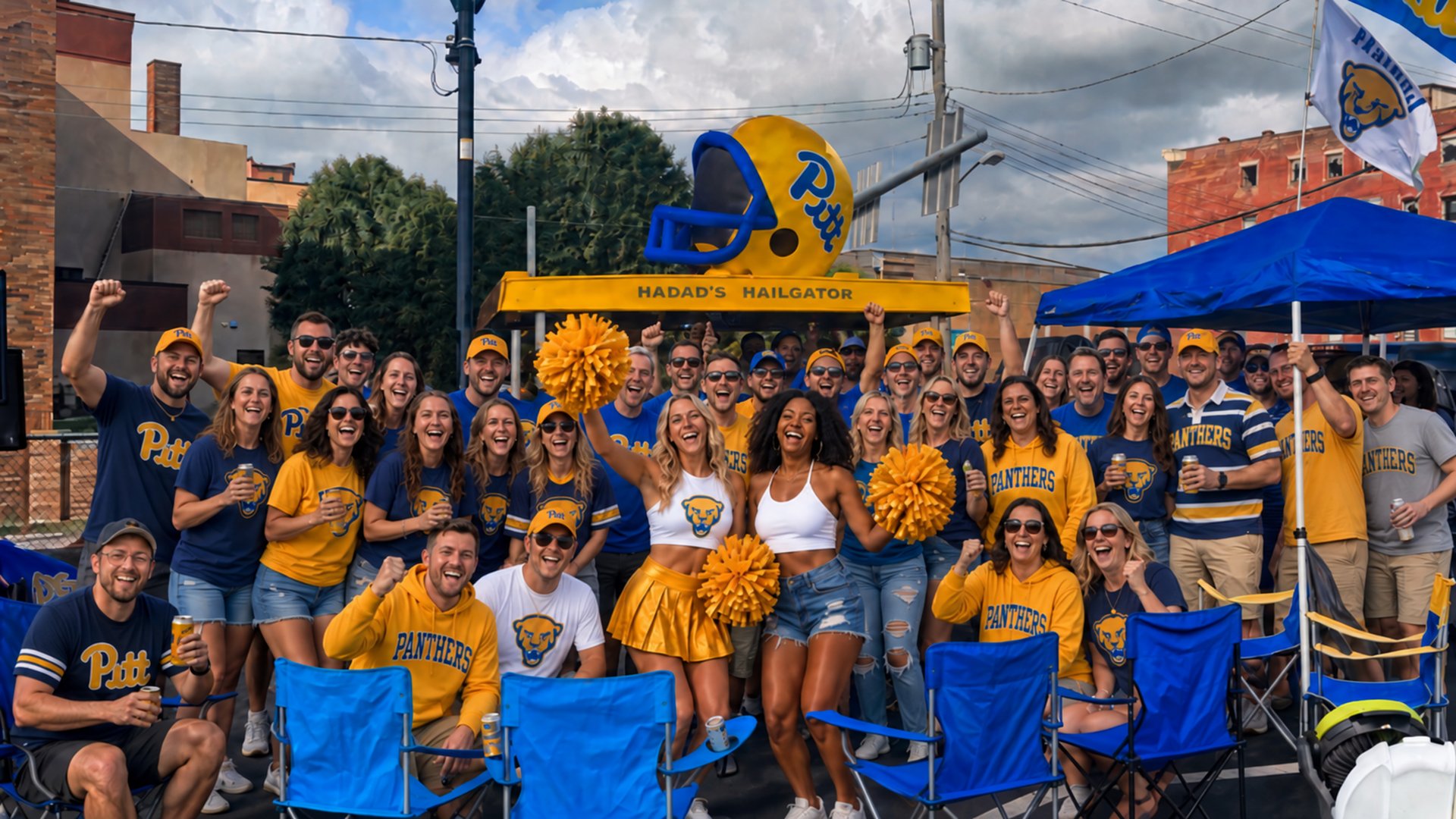 Pitt football tailgate at Acrisure Stadium · Pittsburgh, PA