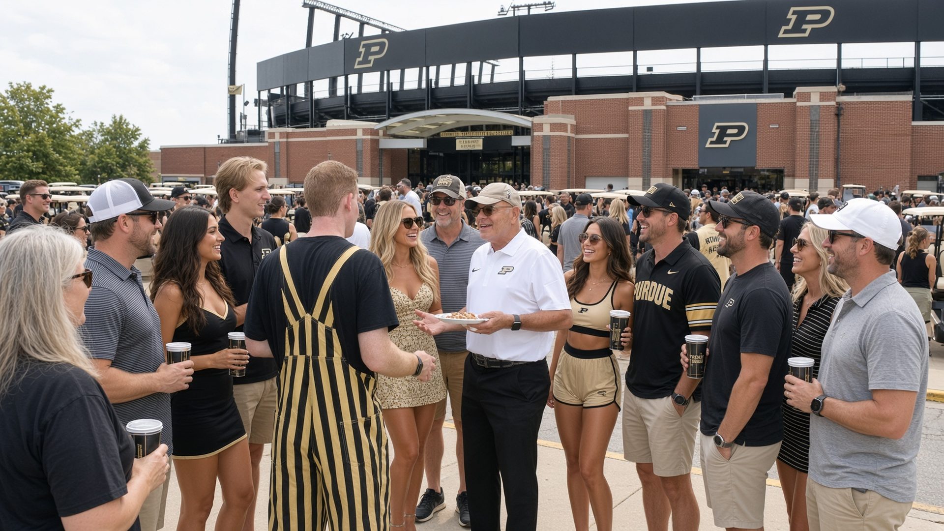 Purdue football tailgate at Ross-Ade Stadium · West Lafayette, IN