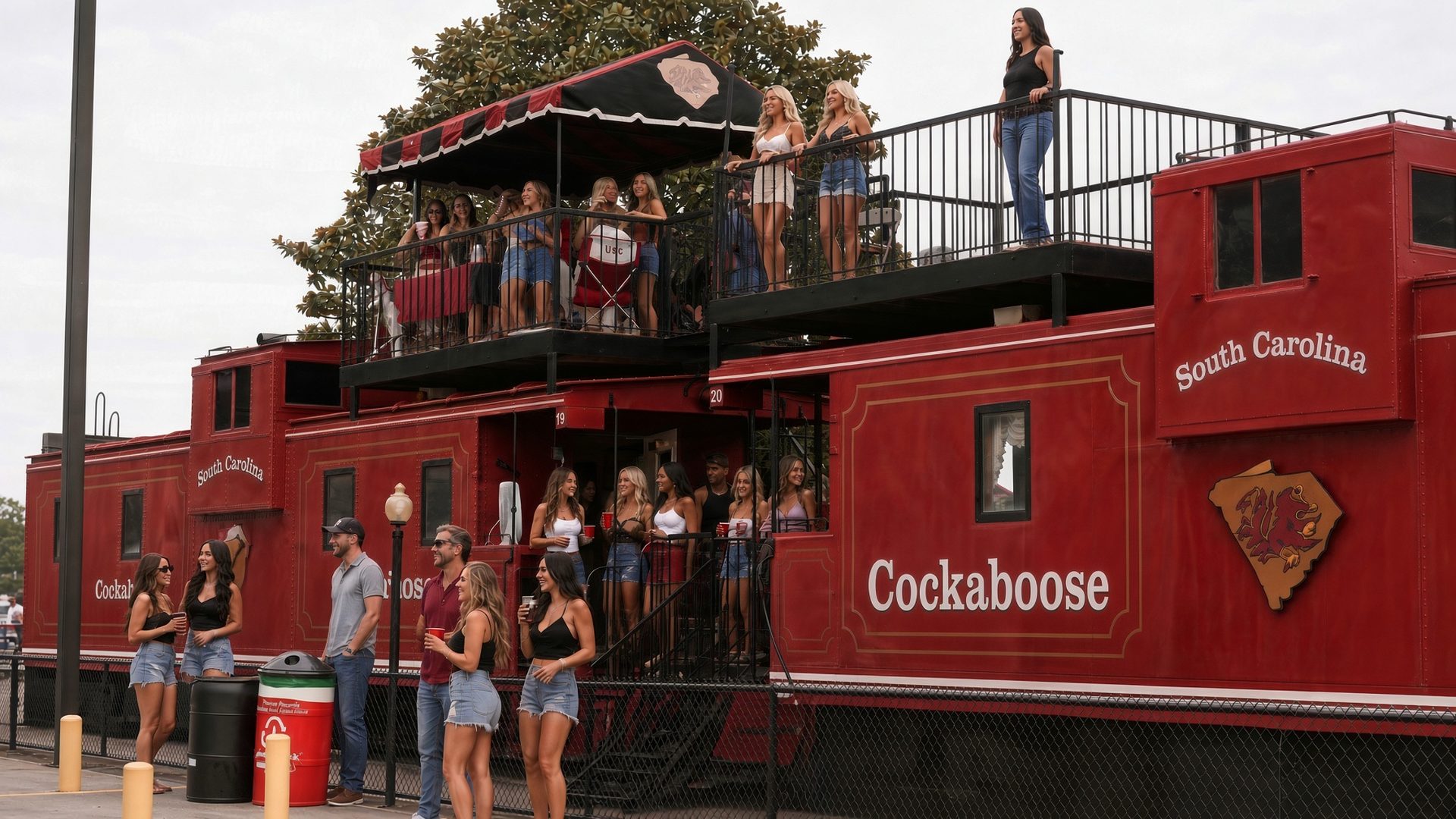 South Carolina football tailgate at Williams-Brice Stadium · Columbia, SC